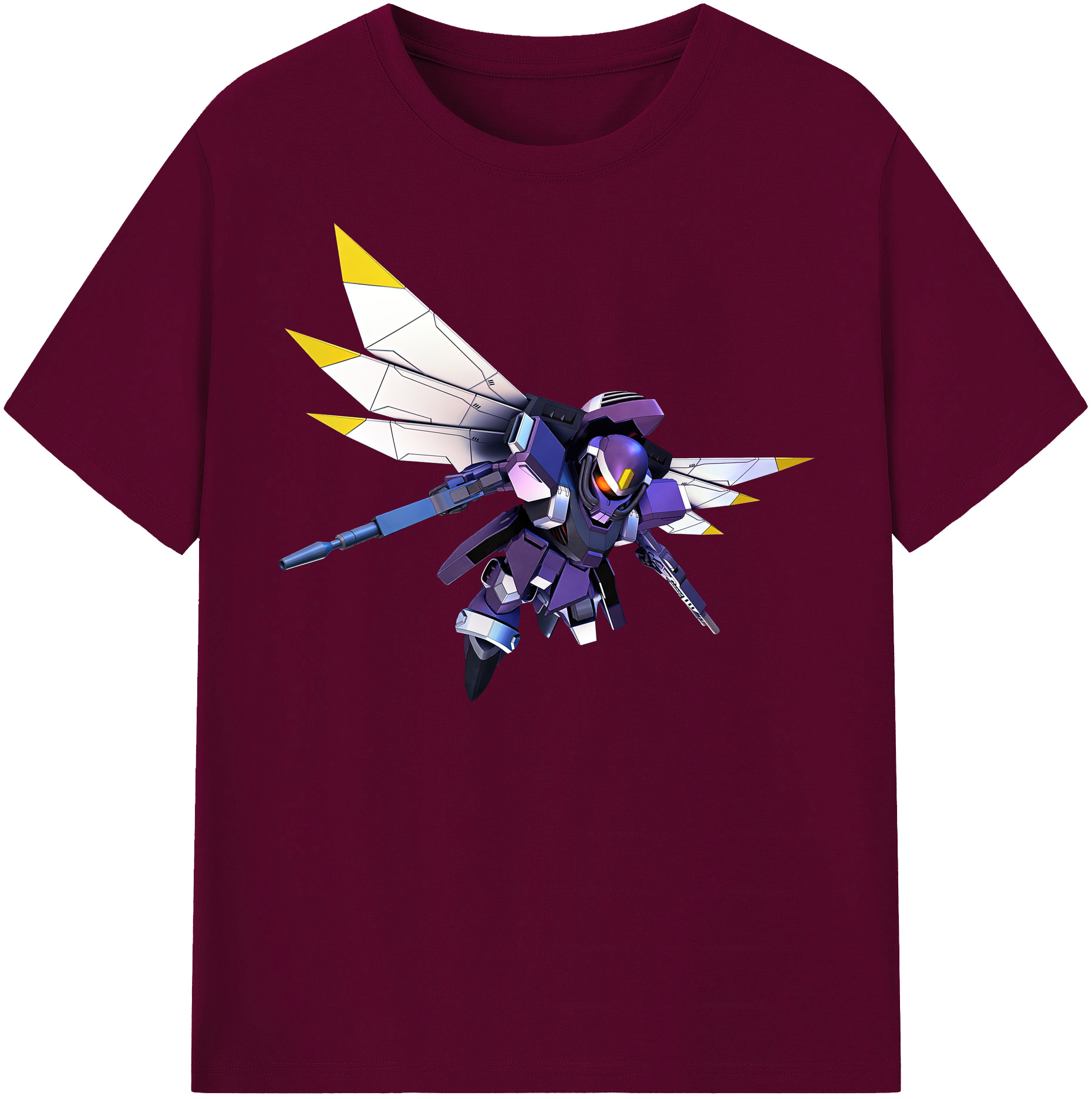 （画像用） 機動戦士ガンダム Mobile Suit Gundam レディースカジュアルプリントTシャツ（綿100％）